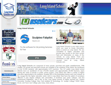 Tablet Screenshot of longislandschools.com